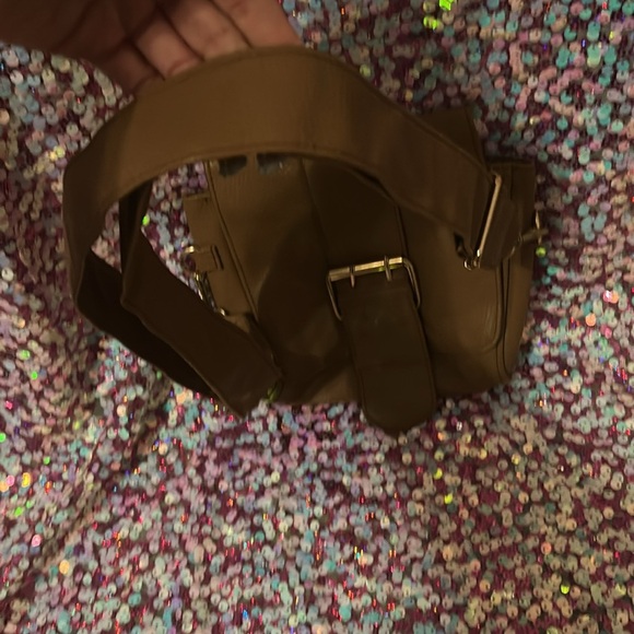 Brown Leather Crossbody Bag - Picture 3 of 10